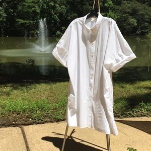 H&M Big White Shirt